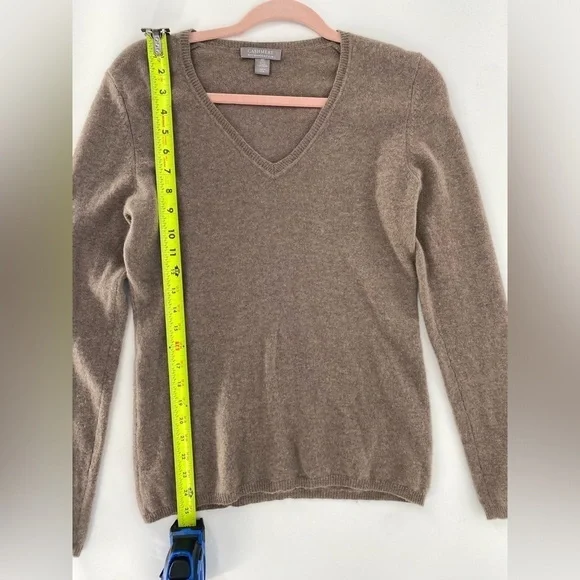 Charter Club 2-ply 100% Cashmere sweater medium - Picture 5 of 8